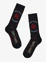 Jujutsu Kaisen Tokyo Argyle Crew Socks