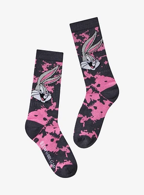 Looney Tunes Bugs Bunny Splatter Crew Socks