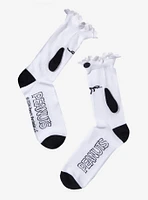 Peanuts Snoopy Biting Crew Socks