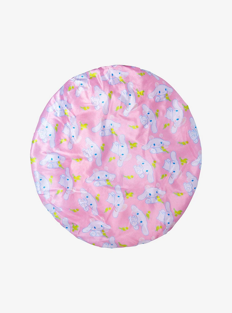 Sanrio Cinnamoroll Double Layered Allover Print Satin Bonnet — BoxLunch Exclusive