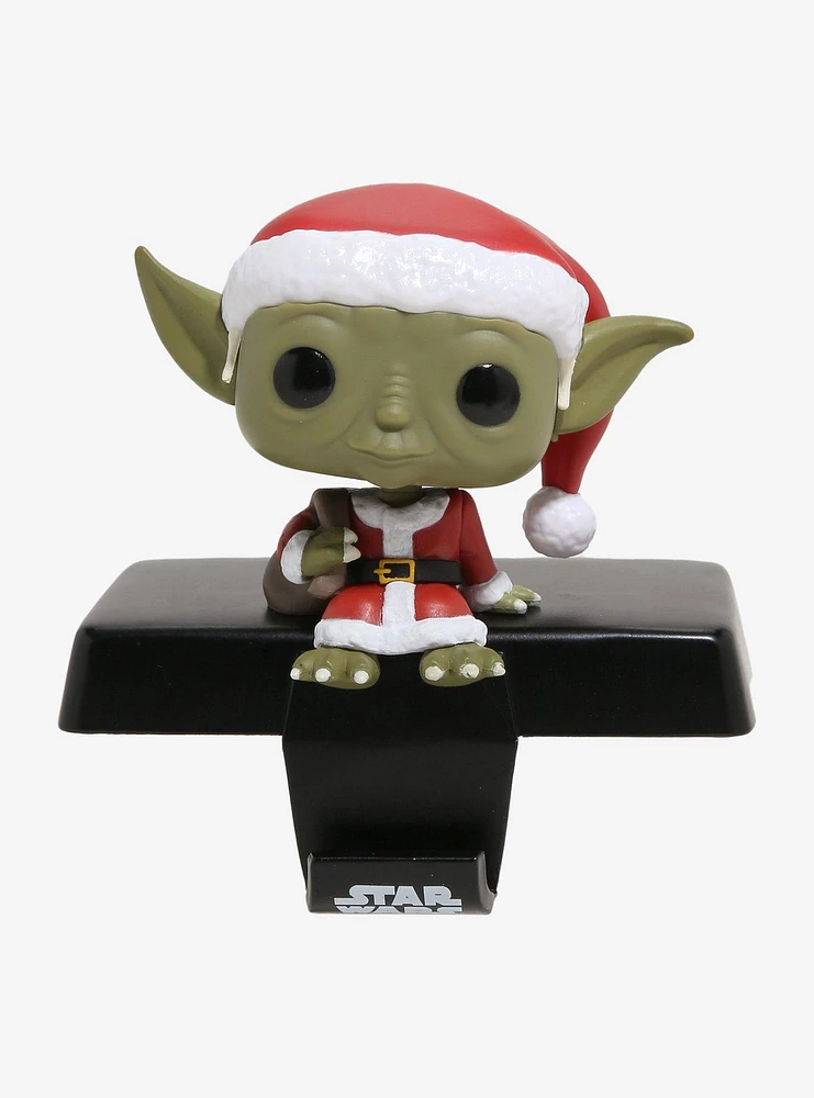 Funko Star Wars Pop! Yoda Bobble-Head Stocking Hanger