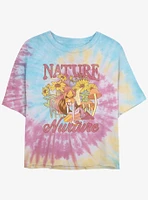 Winx Club Flora The Garden Girls Tie-Dye Crop T-Shirt