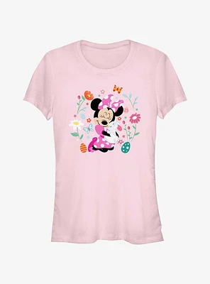Disney Minnie Mouse Hug Bunny Girls T-Shirt