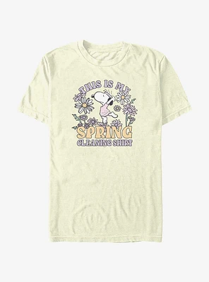 Peanuts Spring Cleaning T-Shirt