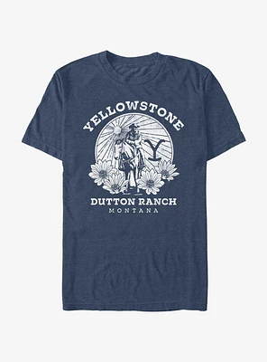 Yellowstone Dutton Ranch Sunset T-Shirt