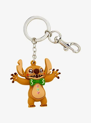 Loungefly Disney Lilo & Stitch Gingerbread Stitch Keychain