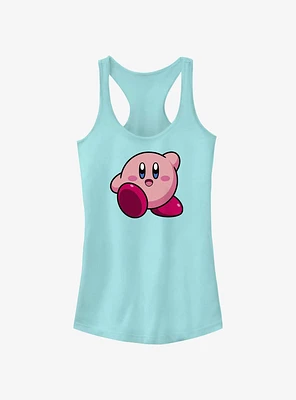 Kirby Waving Girls Tank