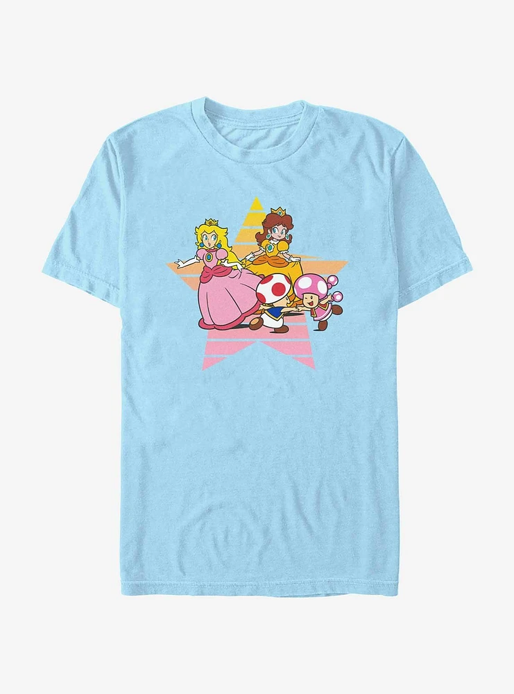 Nintendo Princess Peach & Daisy Star T-Shirt