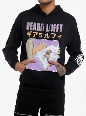 One Piece Gear 5 Giant Luffy Hoodie