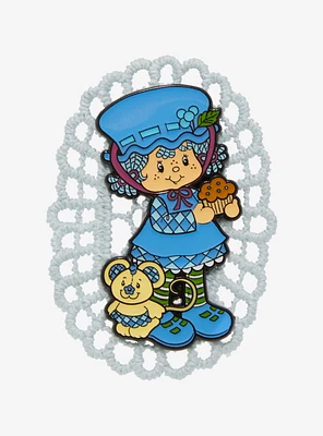 Strawberry Shortcake Blueberry Muffin Lace Enamel Pin