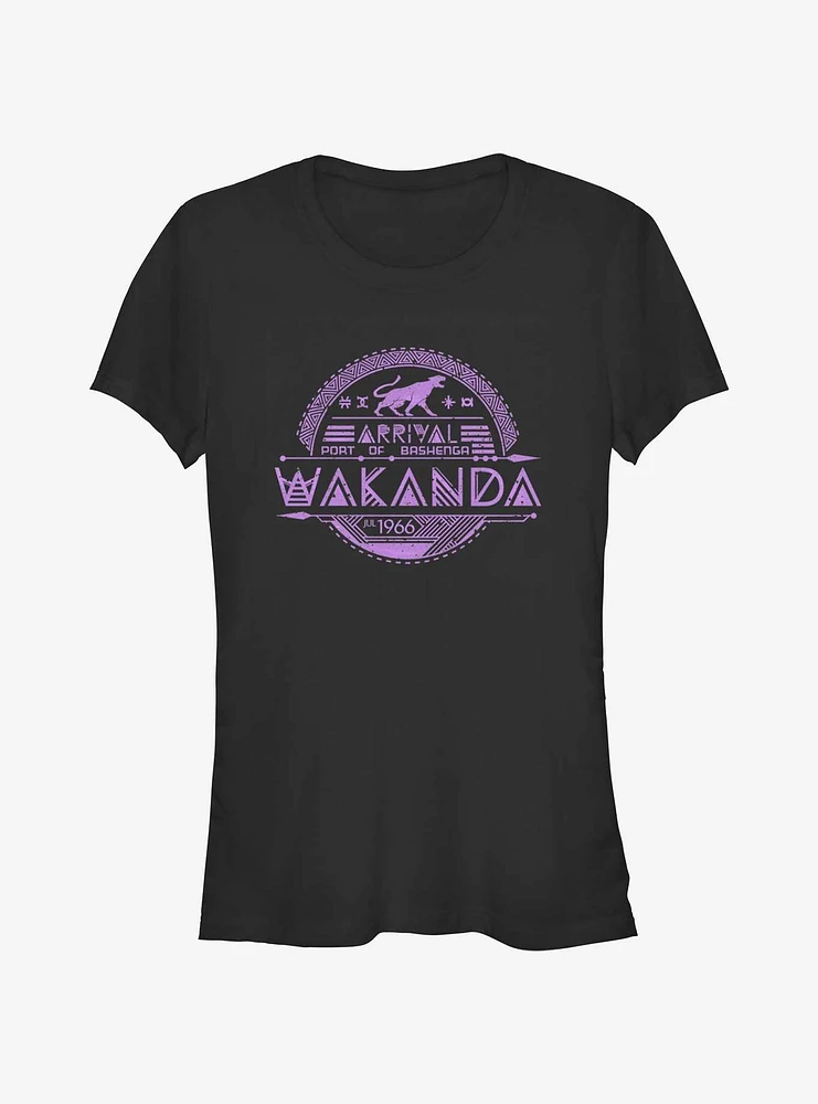 Marvel Avengers Port Of Bashenga Wakanda Girls T-Shirt