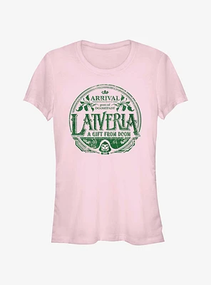 Marvel Avengers Latveria Gift From Doom Girls T-Shirt