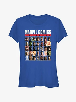 Marvel Comics Avengers Characters Girls T-Shirt