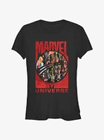 Marvel Universe Team Girls T-Shirt