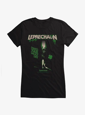 Leprechaun Lucky Day Clover Girls T-Shirt