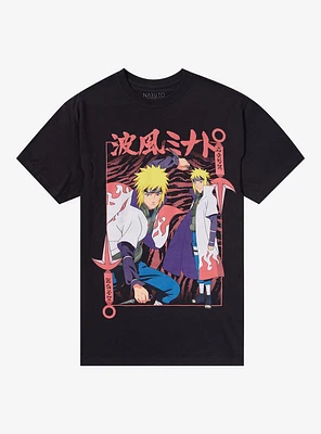 Naruto Shippuden Minato Namikaze Collage T-Shirt