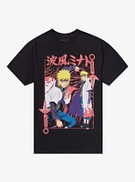 Naruto Shippuden Minato Namikaze Collage T-Shirt