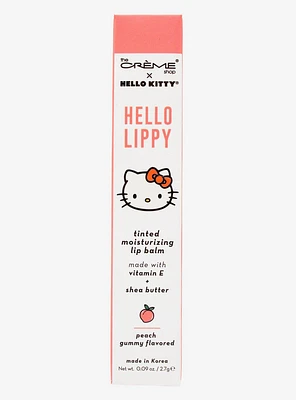 Crème Shop Sanrio Hello Kitty Hello Lippy Peach Gummy Flavored Tinted Lip Balm