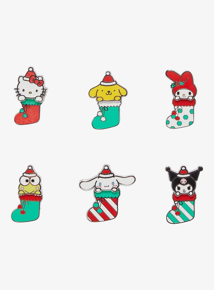 Loungefly Sanrio Hello Kitty and Friends Holiday Stocking Blind Box Enamel Pin