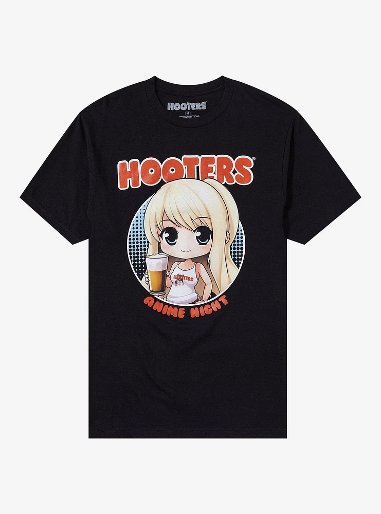 Hooters Anime Night T-Shirt