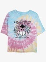 Disney Winnie The Pooh Eeyore Weeds Are Flowers Too Girls Tie-Dye Crop T-Shirt