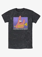 SpongeBob SquarePants Patrick Is Mayonnaise An Instrument Mineral Wash T-Shirt