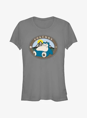 Pokemon Sleepy Snorlax Girls T-Shirt