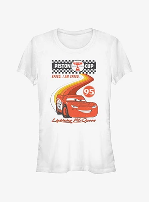 Disney Pixar Cars Retro McQueen Speedway Girls T-Shirt