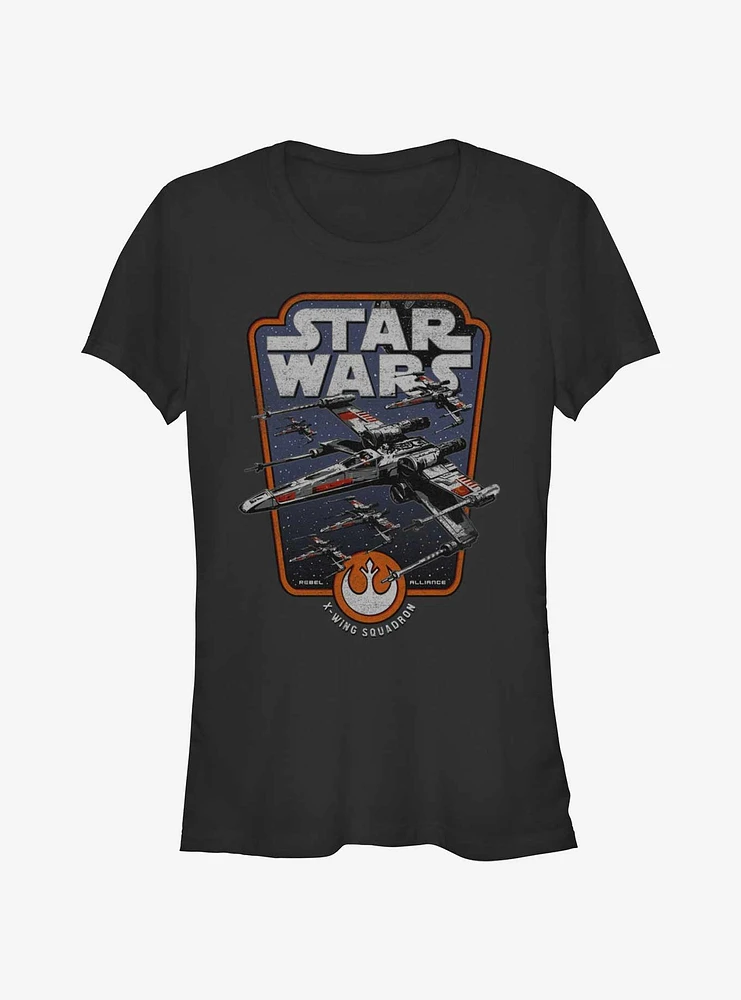 Star Wars Red Squadron Girls T-Shirt