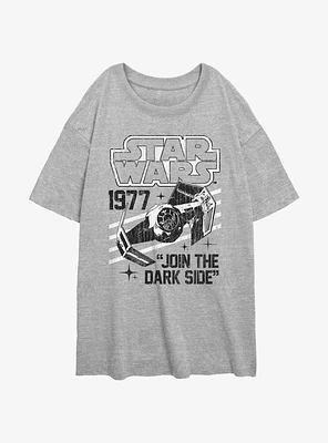 Star Wars Vader's Domain Girls Oversized T-Shirt