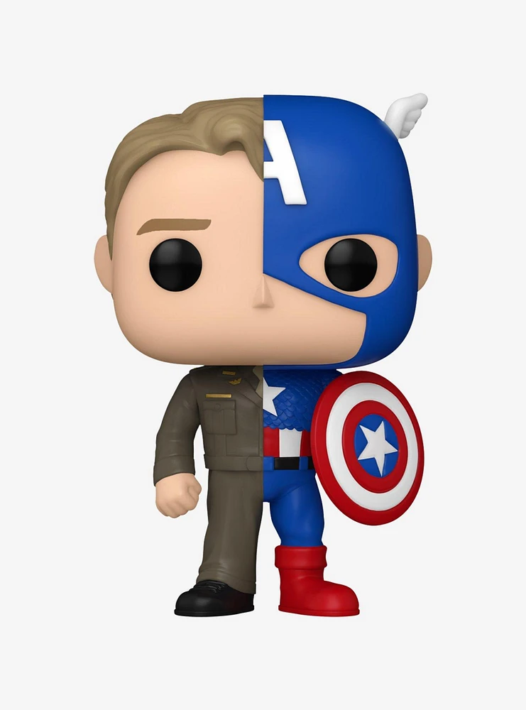 Funko Pop! Marvel Steve Rogers/Captain America Vinyl Figure