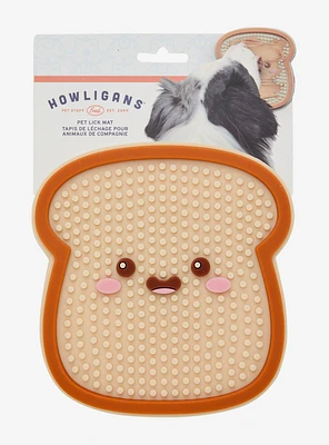 Fred Howligans Toast Pet Lick Mat