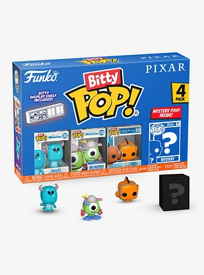 Funko Bitty Pop! Disney Pixar Sulley & Friends Blind Box Mini Vinyl Figure Set