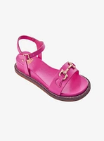 Madison Demi Wedge Sandal Fuchsia