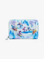 Loungefly Disney Mickey Mouse And Friends Winter Wonderland Wallet