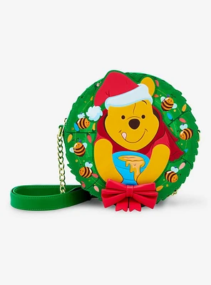 Loungefly Winnie The Pooh Wreath Crossbody Bag