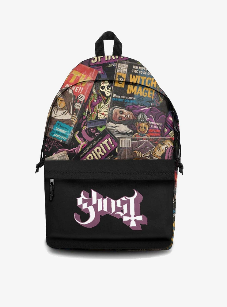 Ghost Comic Book Panels Backpack