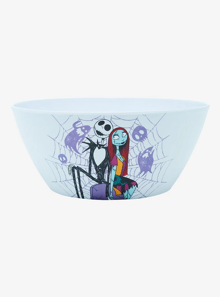 The Nightmare Before Christmas Jack & Sally Web Candy Bowl