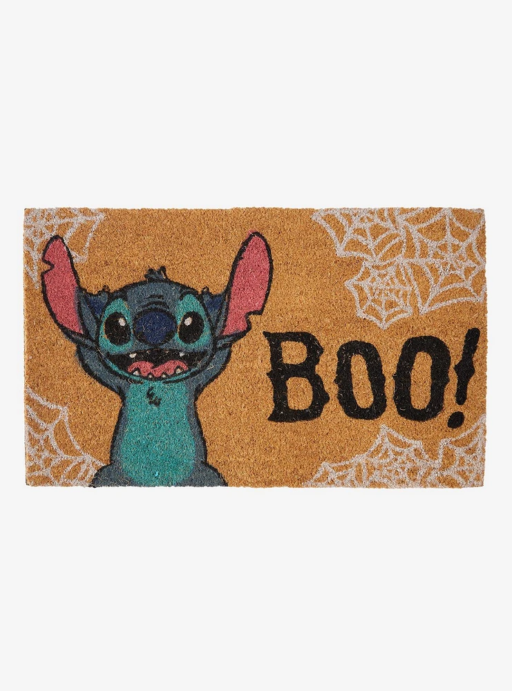 Disney Stitch Halloween Boo Doormat