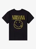 Nirvana Faux Distressed Smile T-Shirt