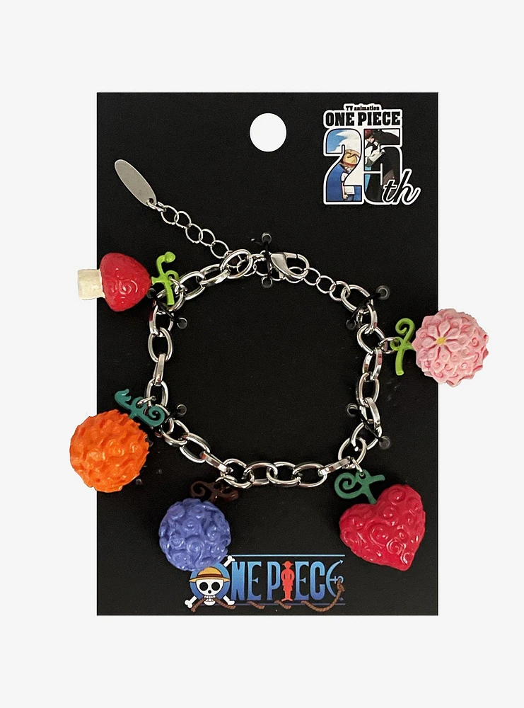 One Piece Devil Fruit Charm Bracelet