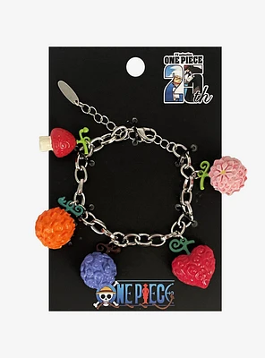 One Piece Devil Fruit Charm Bracelet