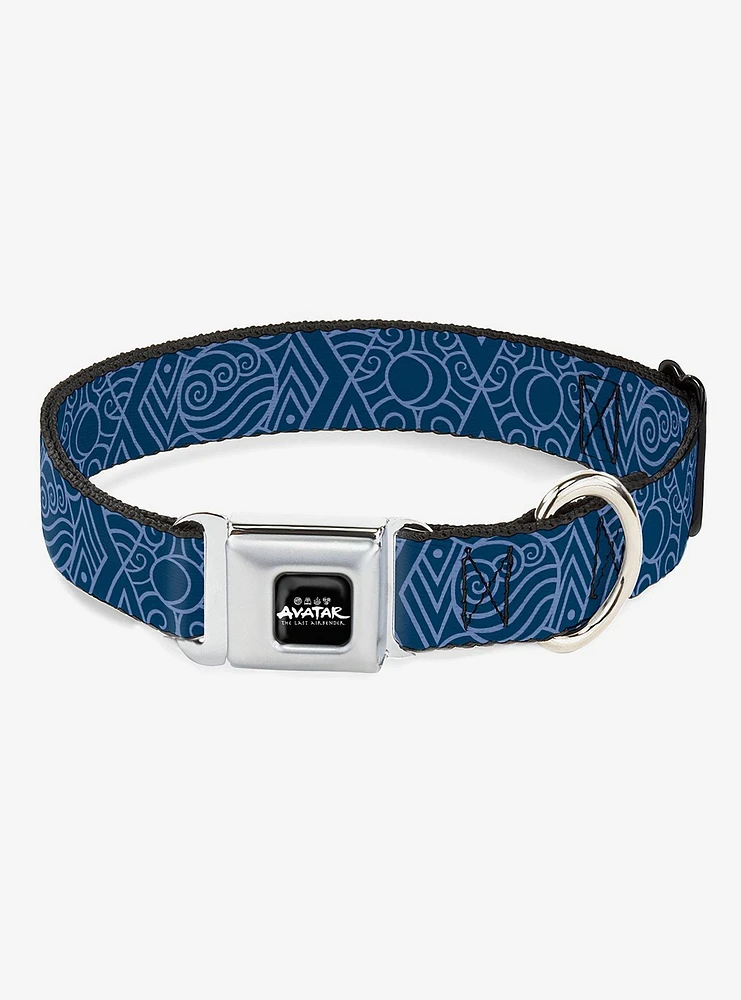 Avatar: The Last Airbender Water Element Symbol Seatbelt Buckle Dog Collar