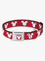 Disney Mickey Mouse Ears Icon Seatbelt Buckle Dog Collar