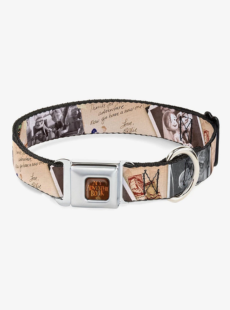 Disney Up Adventure Book Snapshots Post Cards Seatbelt Buckle Dog Collar