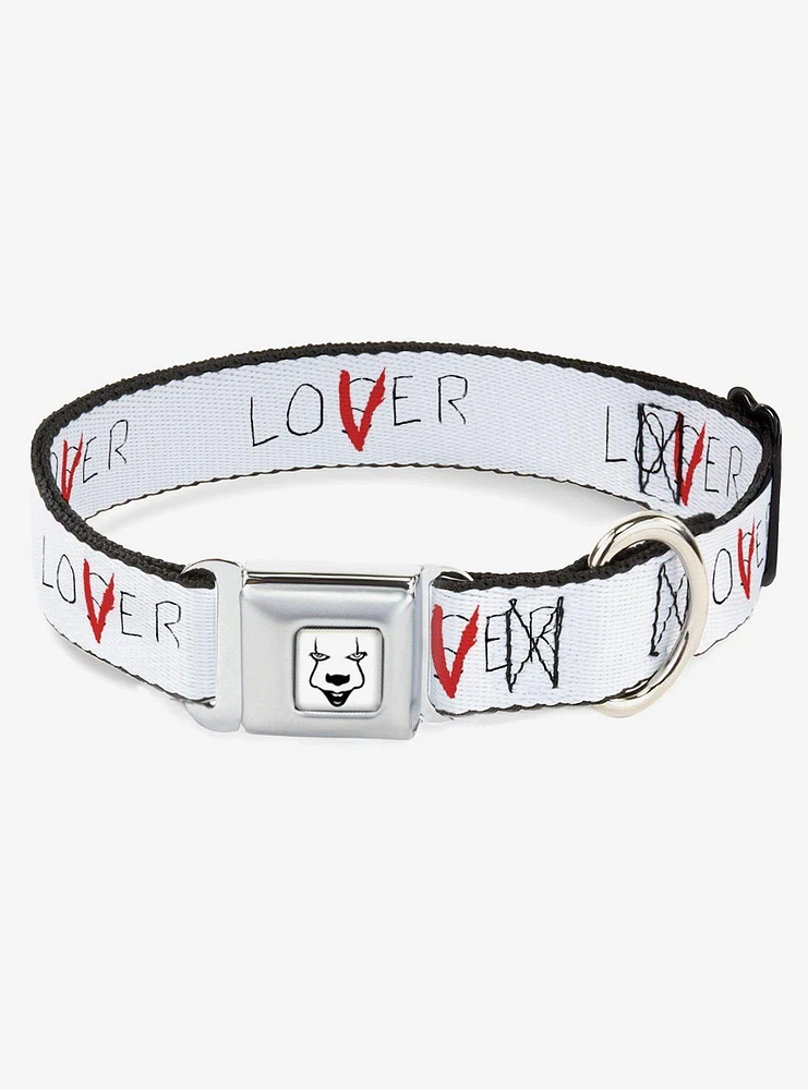 IT Chapter Two Loser Lover Quote Seatbelt Buckle Dog Collar