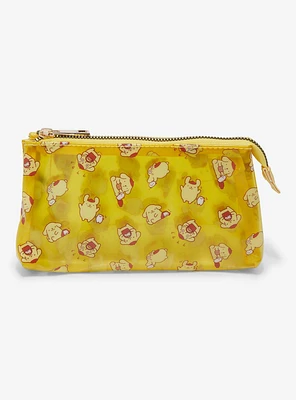 Pompompurin Yellow Transparent Makeup Bag