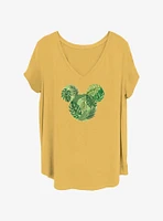 Disney Mickey Mouse Tropical Girls T-Shirt Plus