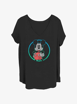 Disney Mickey Mouse Round Up Girls T-Shirt Plus