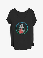 Disney Mickey Mouse Round Up Girls T-Shirt Plus